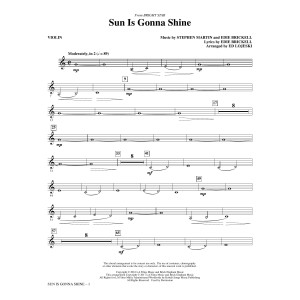 Sun Is Gonna Shine (from Bright Star) - Violin